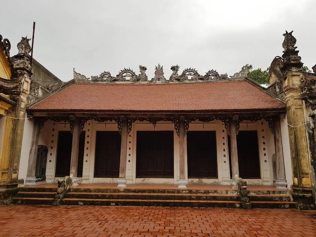 Không gian cảnh quan Chùa Đào Xá