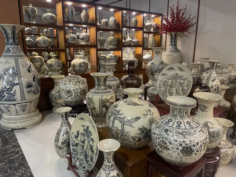 Một số sản phẩm gốm Chu Đậu