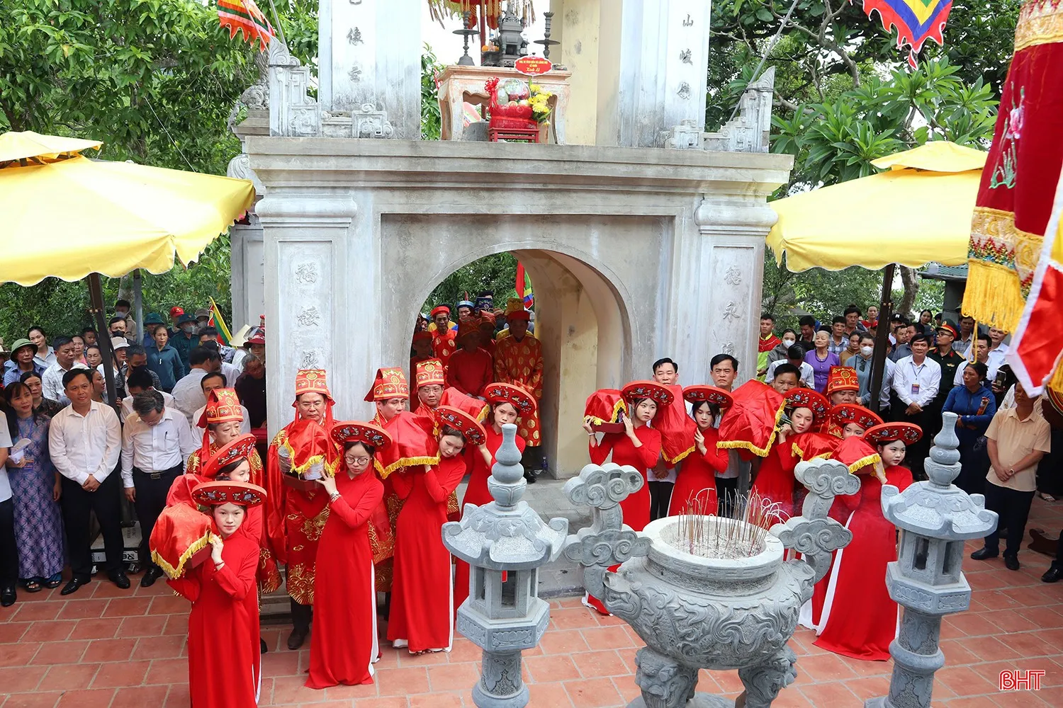 Lễ tế tại Lễ hội đền Lê Khôi (hay Lễ hội đền Chiêu Trưng)