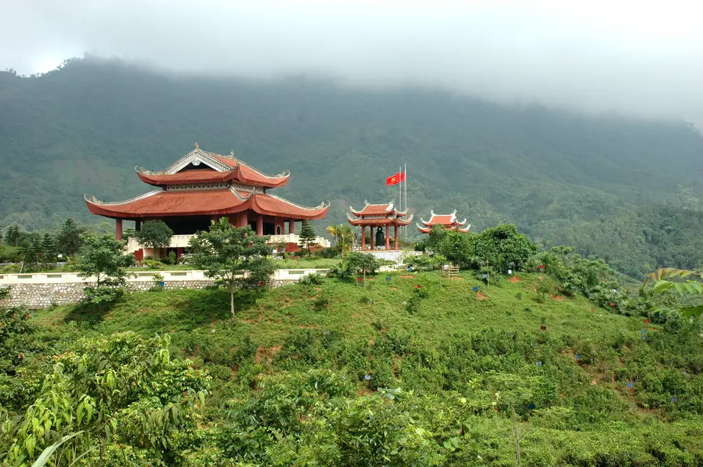 Quang cảnh tại An Toàn Khu Định Hóa