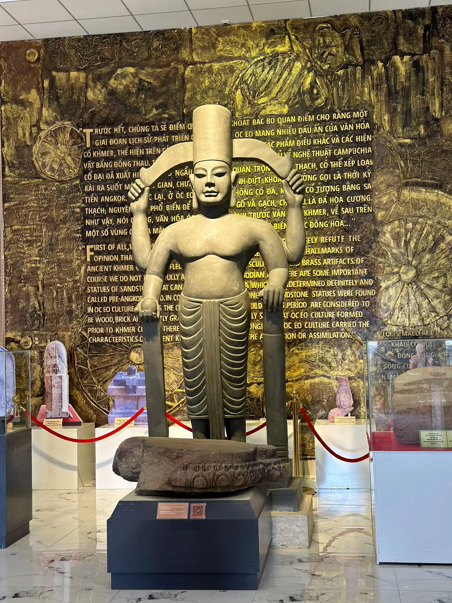 Hiện vật nền văn minh Óc Eo