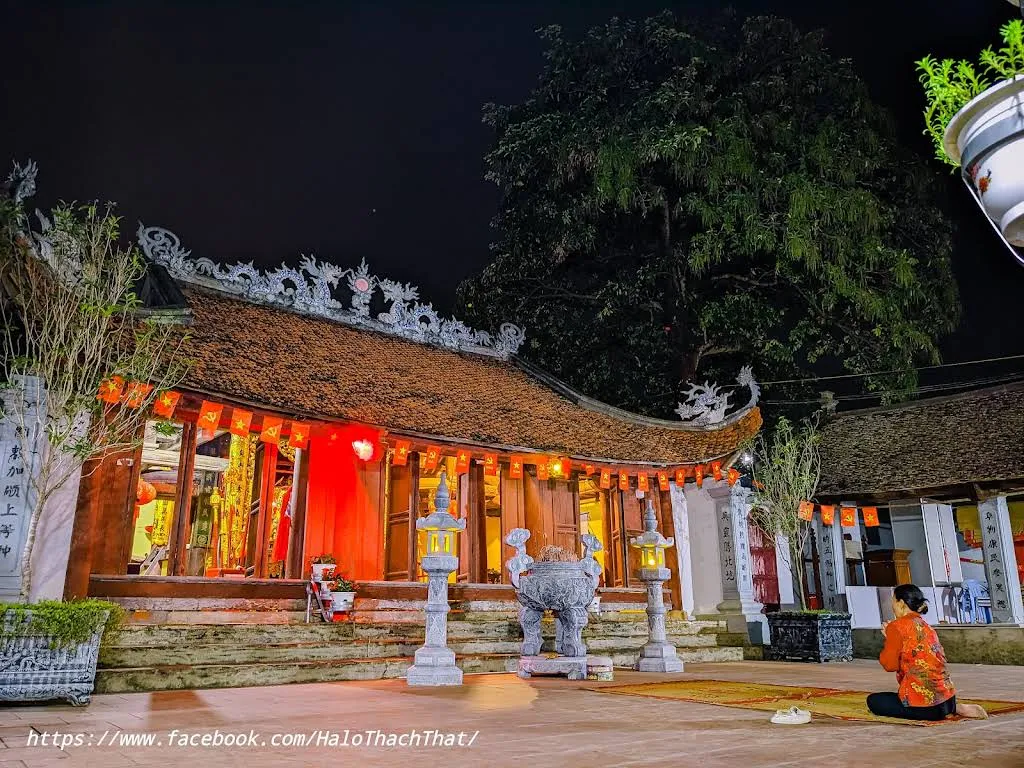 Cảnh quan di tích Đình Hạ Bằng