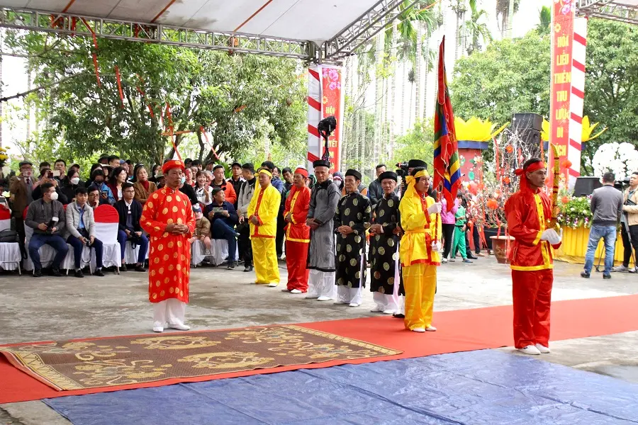 Lễ tế trong Lễ hội Minh Thề