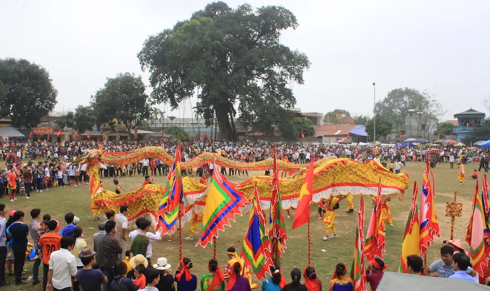 Không gian Lễ hội Báo Bản (Lễ hội Làng Nộn Khê)