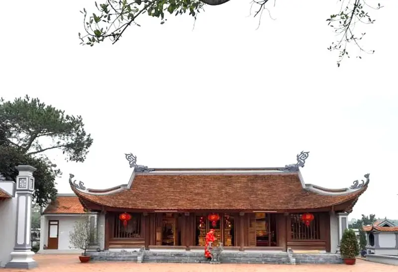 Cảnh quan di tích Đền Cẩm An