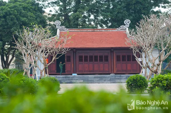 Quang cảnh tại khu lưu niệm Phan Bội Châu
