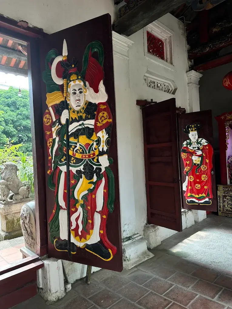 Không gian cảnh quan đền Thiên Hậu