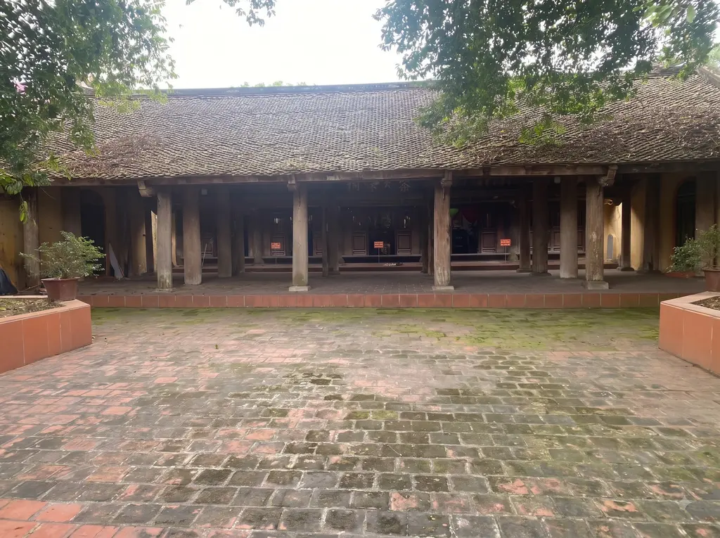 Không gian cảnh quan di tích Đền thờ và Mộ Lê Anh Tuấn