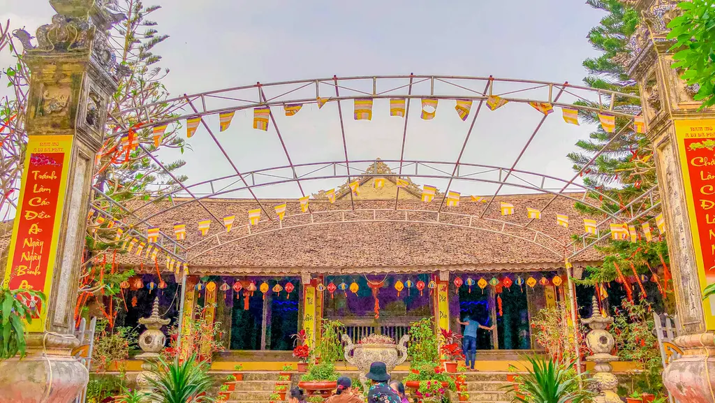 Không gian cảnh quan di tích Chùa Đồng Bụt