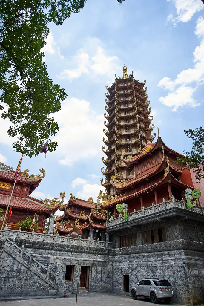 Cảnh quan không gian Chùa Thánh Quang