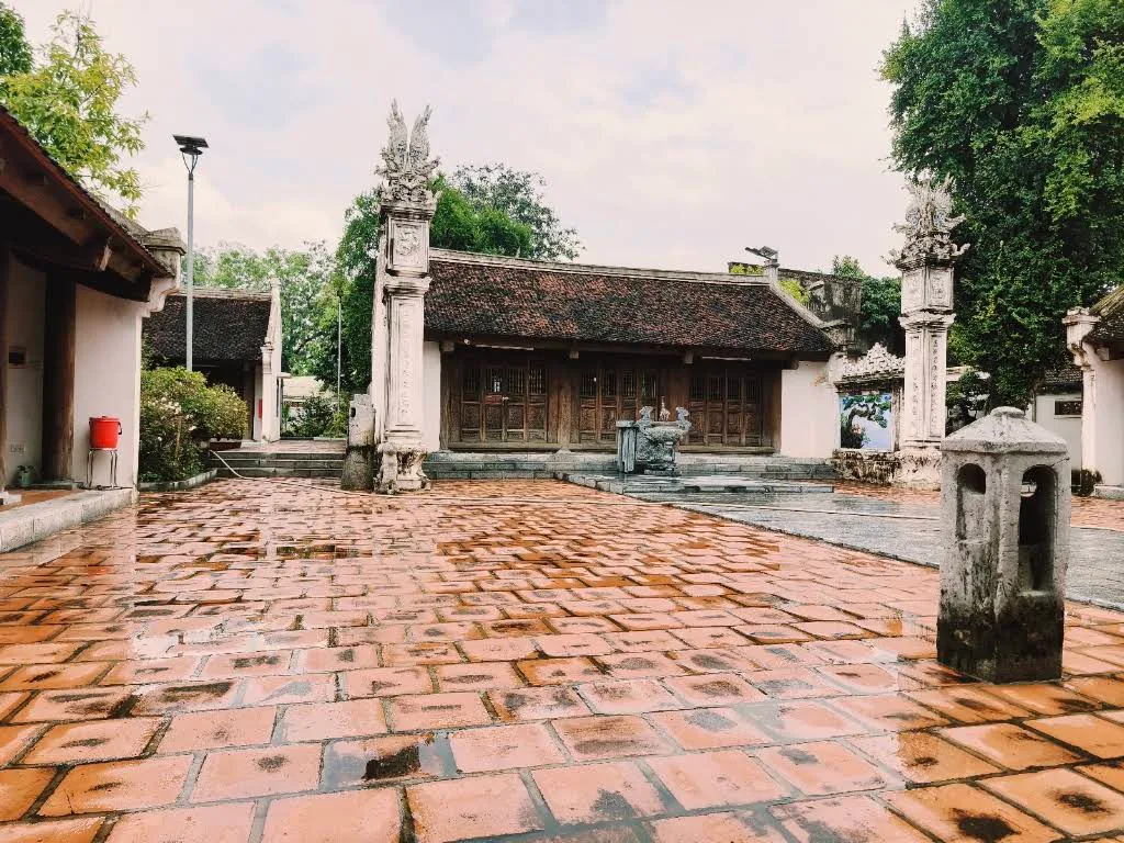 Không gian cảnh quan di tích Phủ thờ Nguyễn Ngọc Trì