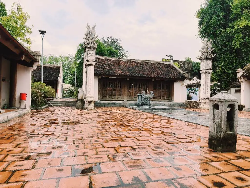 Không gian cảnh quan di tích Phủ thờ Nguyễn Ngọc Trì