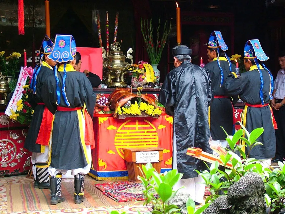Lễ tế chính Lễ hội Vía Quan Thánh Đế