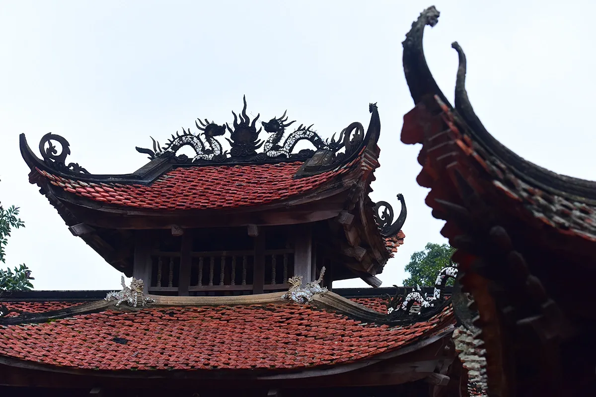 Kiến trúc mái Đình Chèm