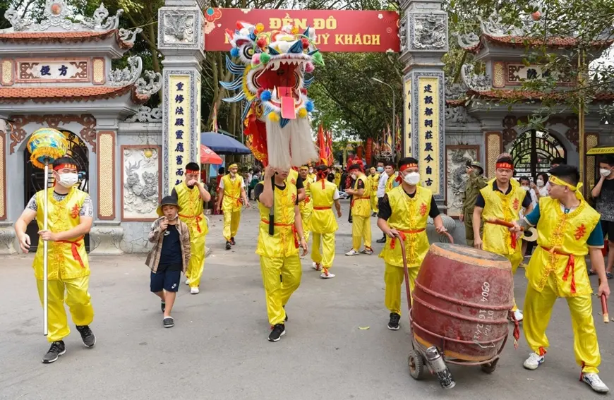 Đội nghi lễ Hội Đền Đô