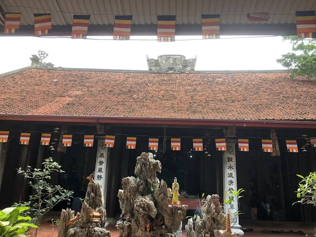 Không gian cảnh quan di tích Chùa Mỗ Lao (Trường Linh tự)
