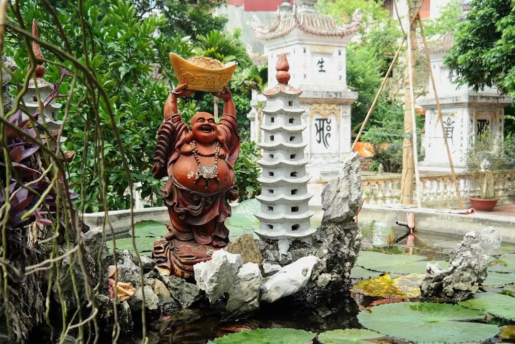 Không gian cảnh quan di tích Chùa Bát Tháp