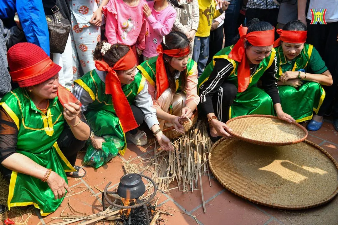 Hội thổi cơm thi Thị Cấm năm 2024