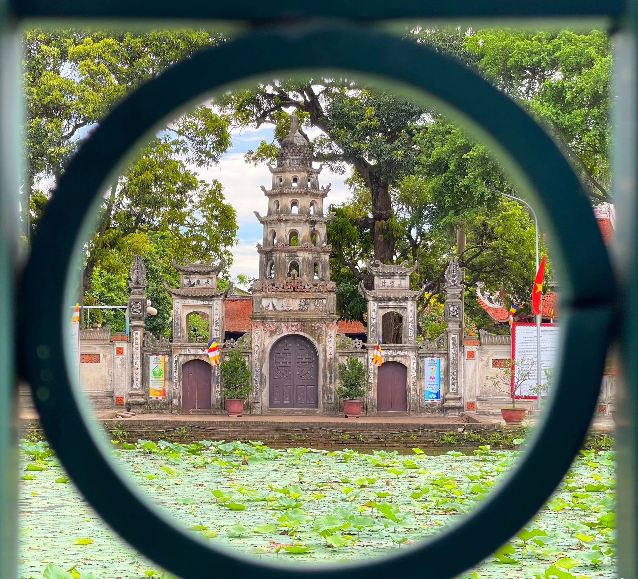 Không gian, cảnh quan chùa Tự Khoát (Hưng Phúc tự)
