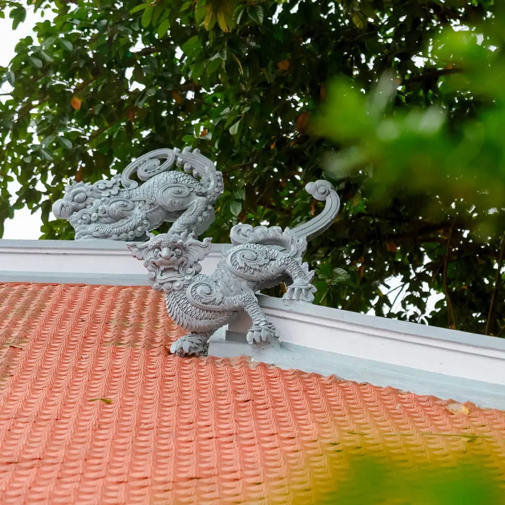 Kiến trúc mái di tích Đình Tiên Tảo
