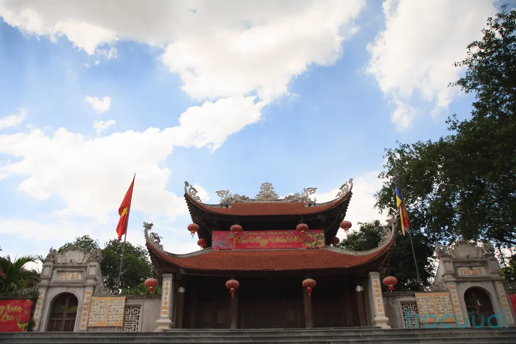 Không gian di tích Chùa Lim