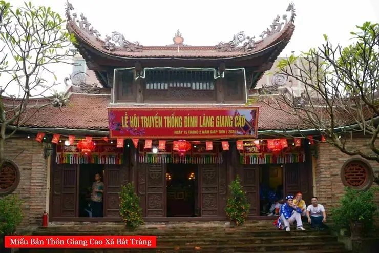 Cảnh quan di tích Miếu Bản Thổ