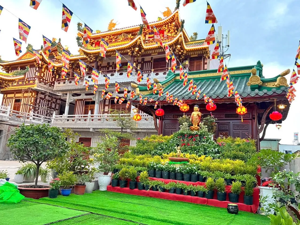 Cảnh quan Chùa Sắc Tứ Trường Thọ