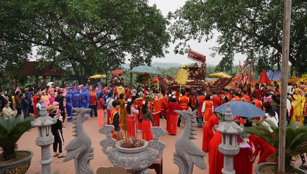 Không gian Lễ hội đình, đền Mạo Phổ