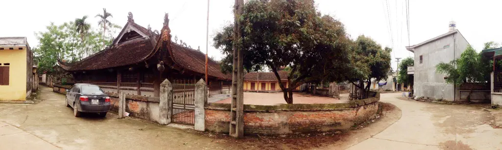 Toàn cảnh đình Tường Phiêu