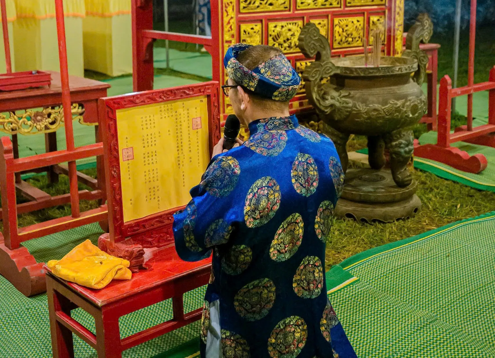 Lễ tế truyền thống tại Lễ tế Xã Tắc