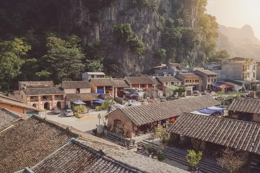Cảnh tuyệt đẹp tại Phố Cổ Đồng Văn
