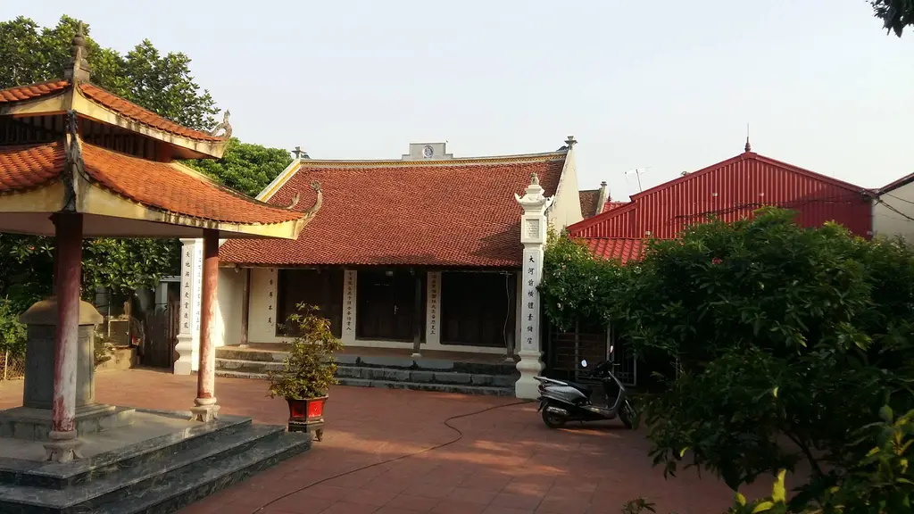 Không gian cảnh quan di tích Nhà thờ họ Trịnh
