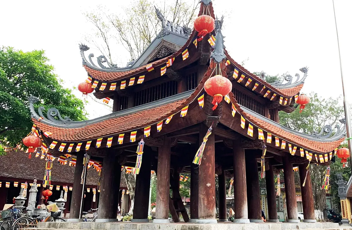 Gác chuông tại Chùa Đồng Kỵ