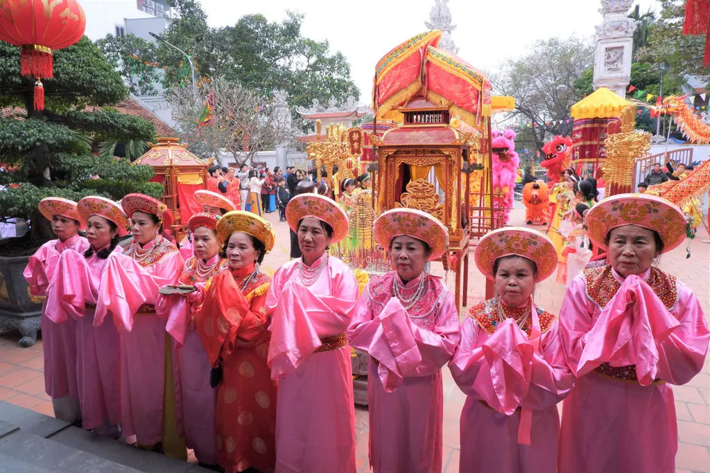 Nghi lễ trong Lễ hội đình Miêu Nha