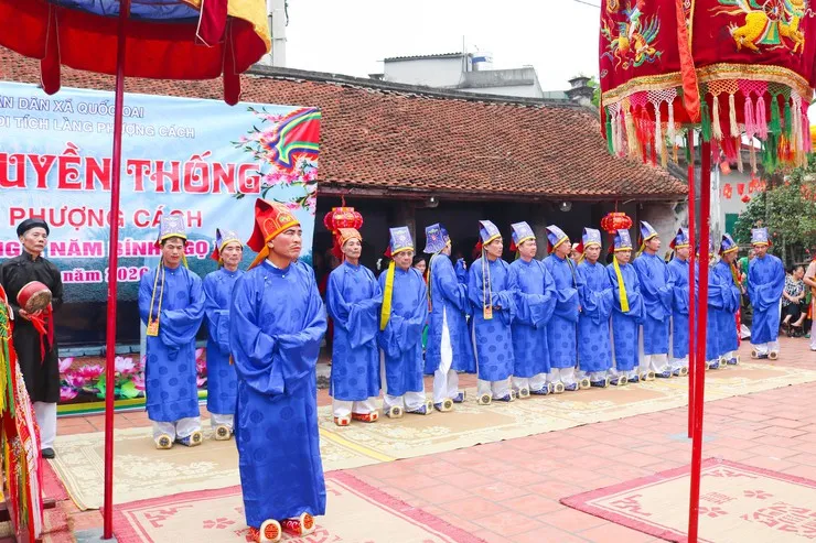 Nghi lễ tại Hội đình Phượng Cách