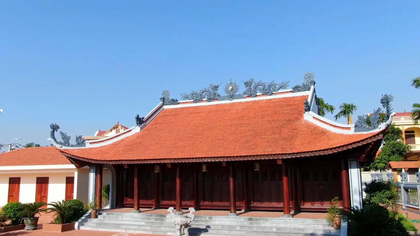 Không gian cảnh quan di tích Đình Vu Chu