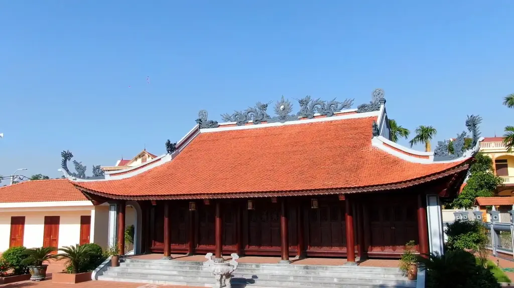 Không gian cảnh quan di tích Đình Vu Chu