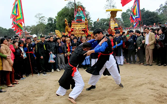Trò chơi dân gian tại Lễ hội Đền Đông Cuông