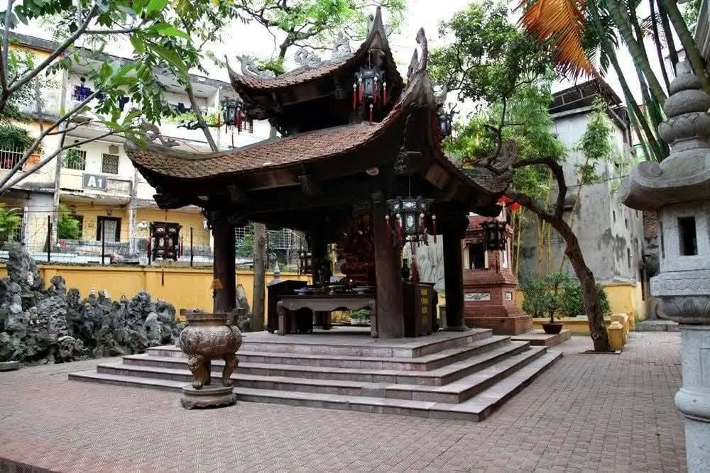 Cảnh quan di tích Chùa Sở