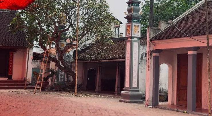 Không gian cảnh quan di tích Đình Mục Xá