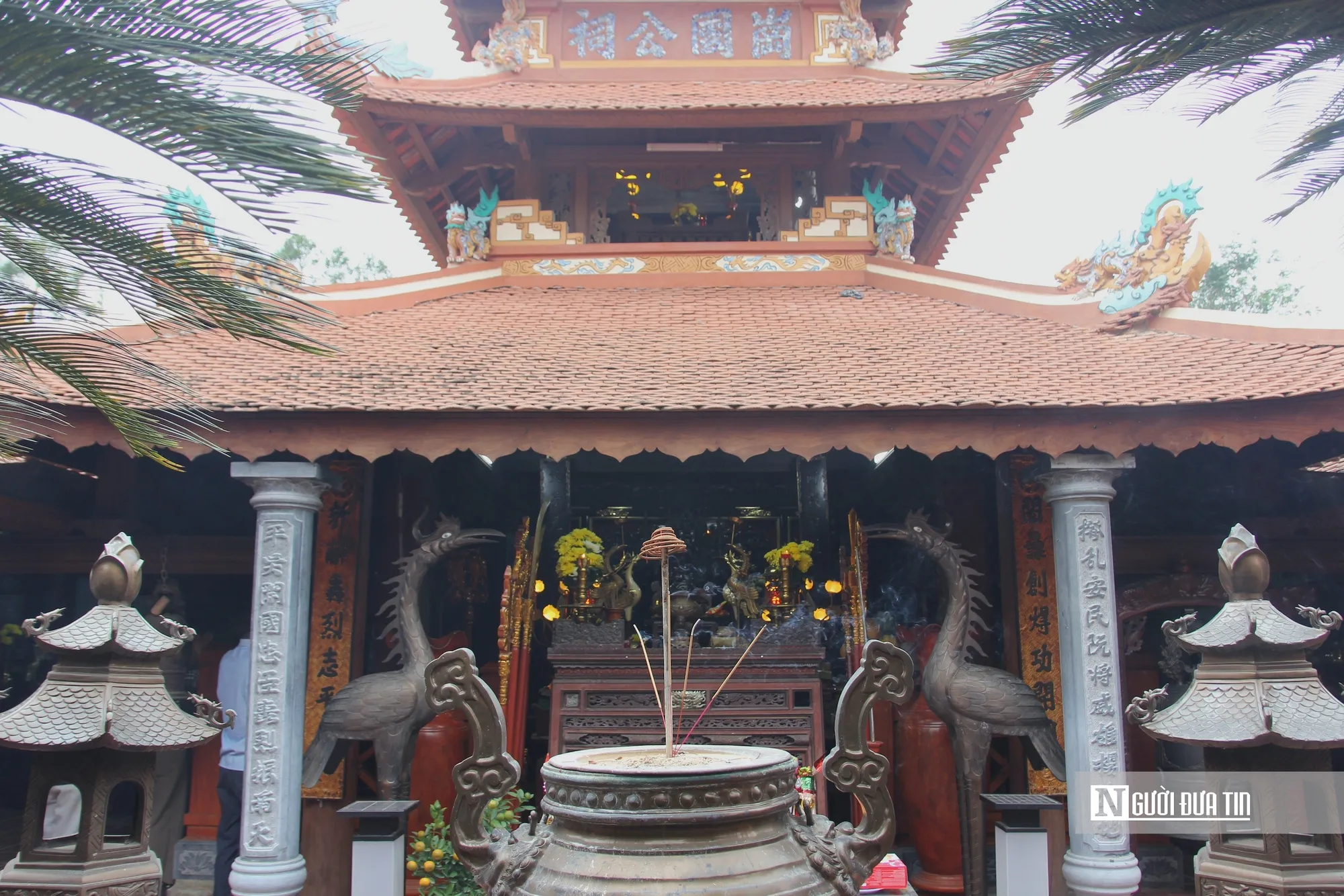 Chính điện Đền thờ Nguyễn Xí