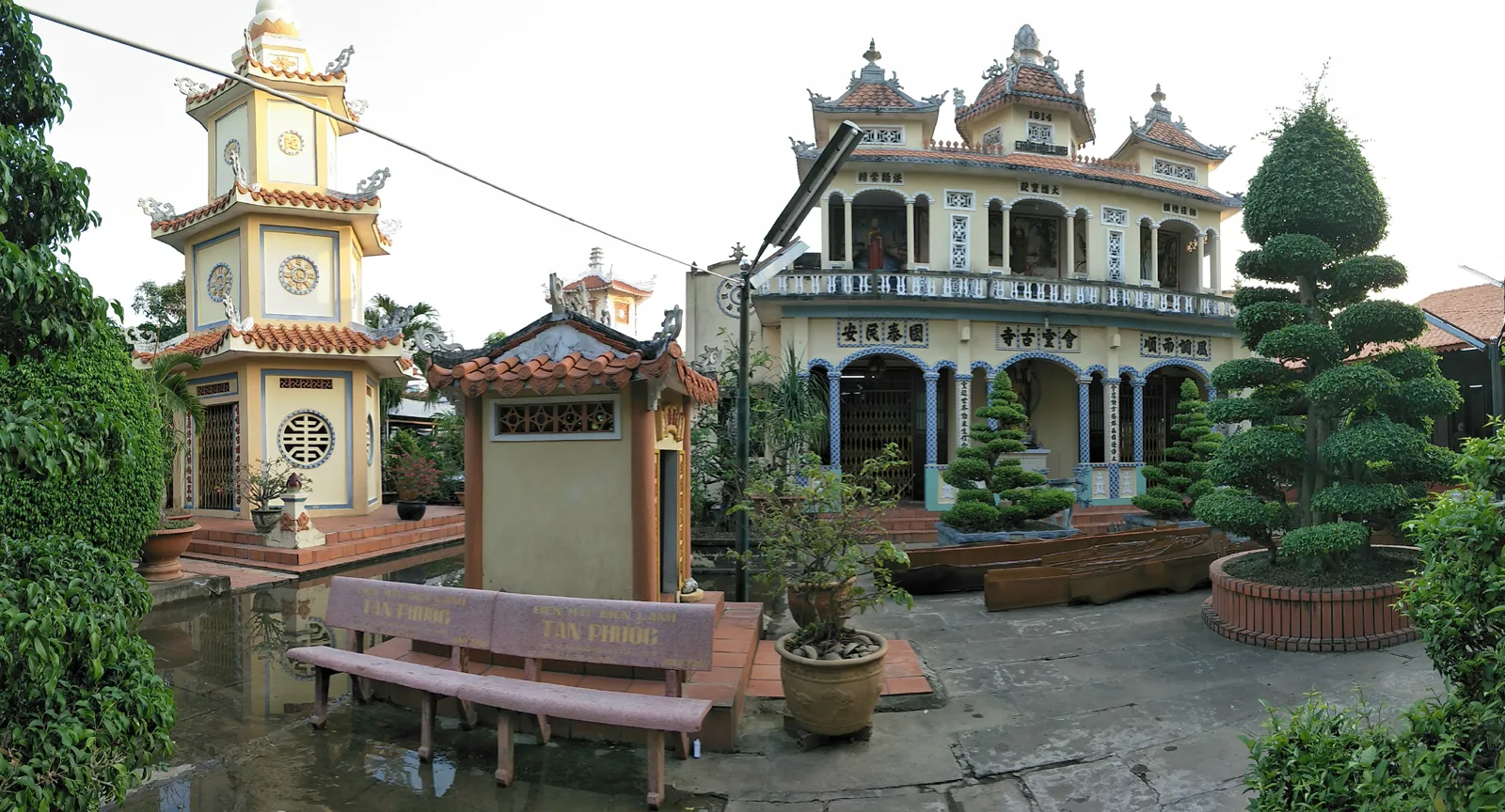 Cảnh quan Chùa Hội Linh