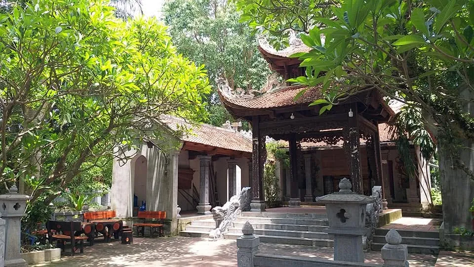 Không gian cảnh quan di tích Đình Ngọc Trục