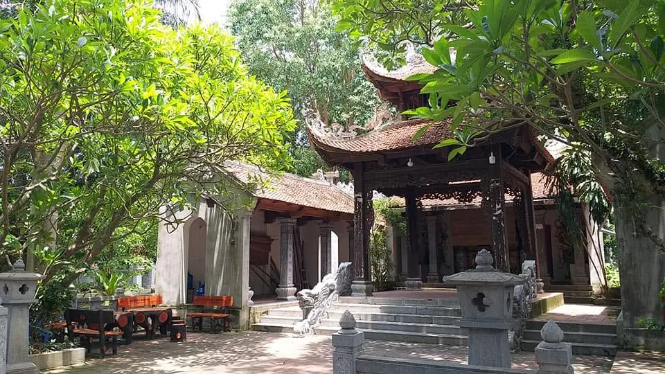 Không gian cảnh quan di tích Đình Ngọc Trục