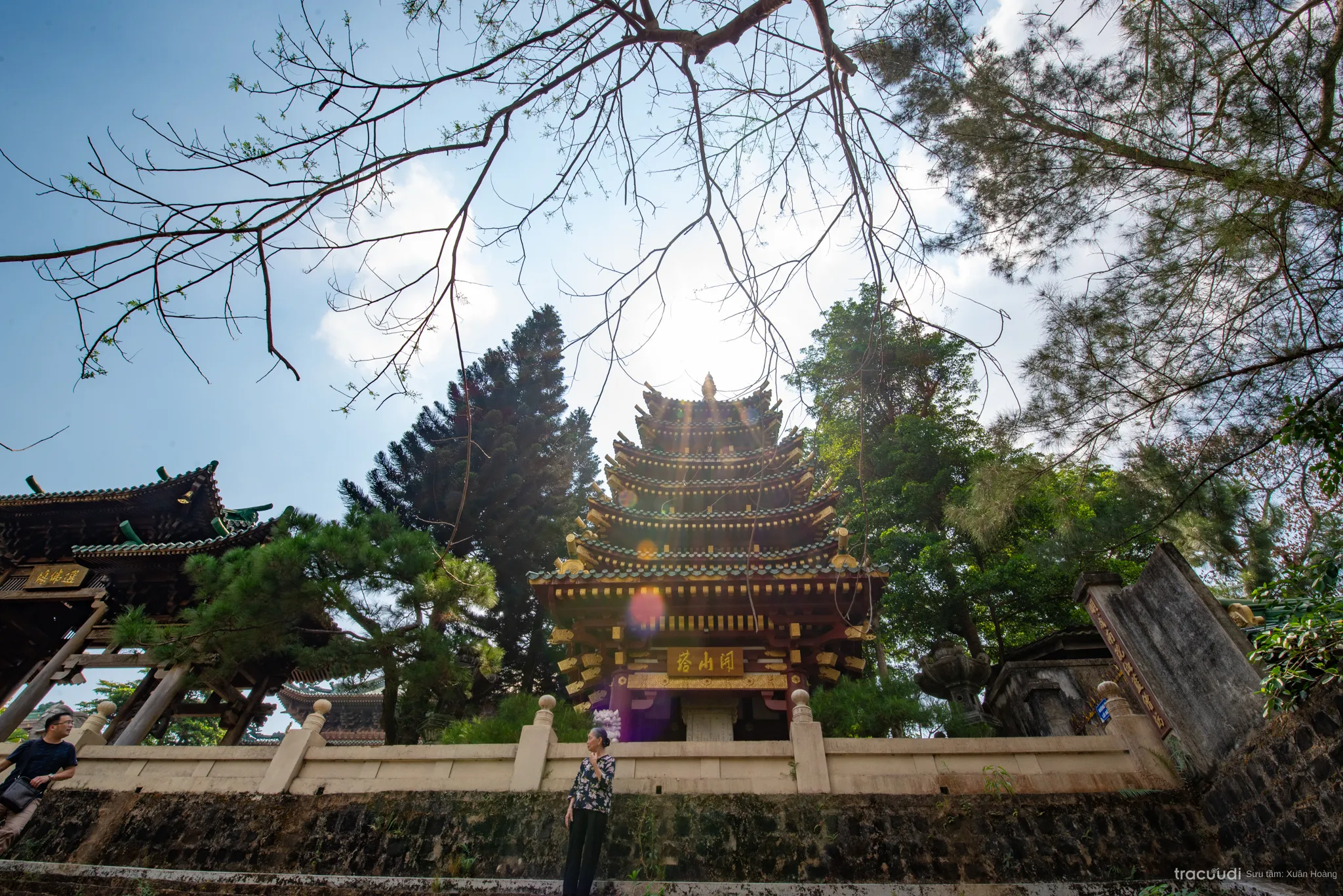 Không gian cảnh quan di tích Chùa Minh Thành
