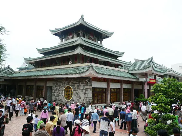 Không gian cảnh quan Miếu Bà Chúa Xứ di tích danh thắng Núi Sam