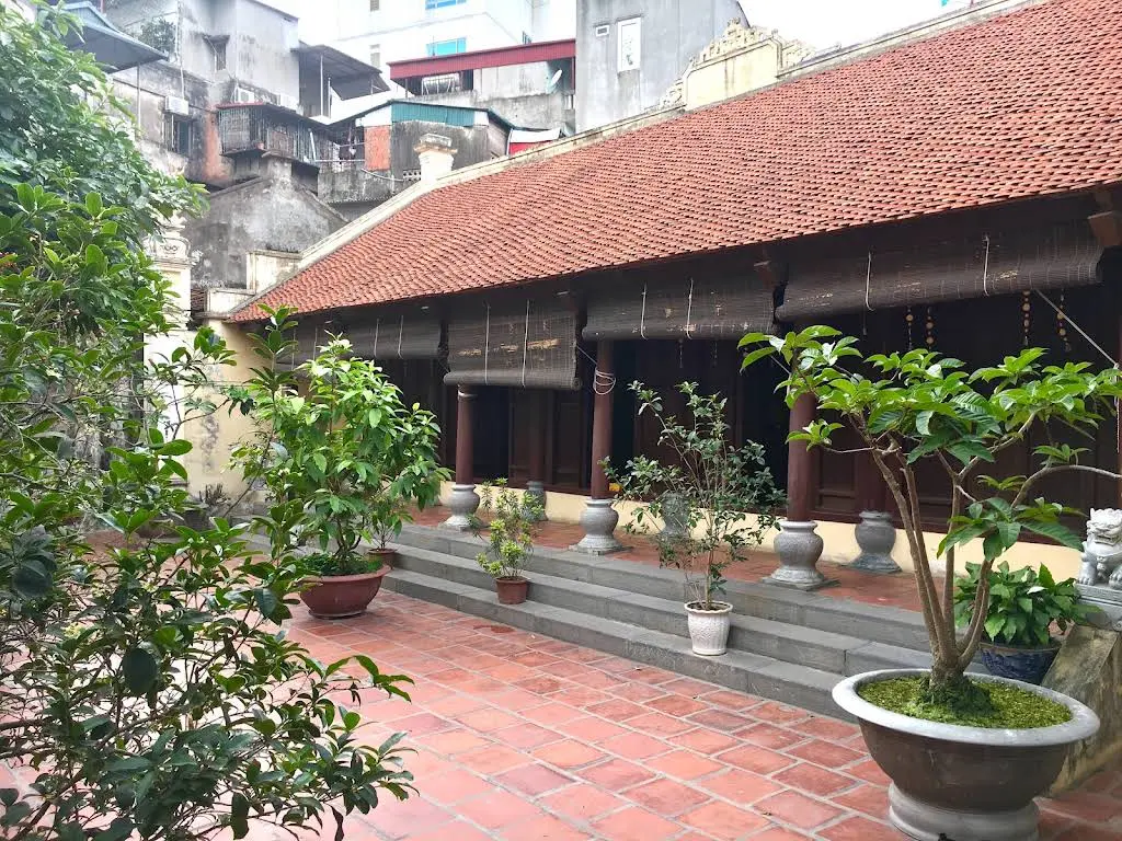 Cảnh quan không gian di tích Chùa Hương Tuyết