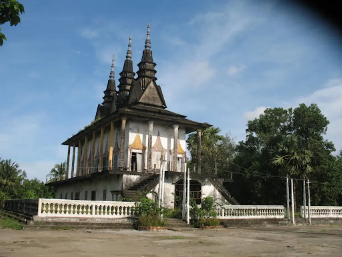 Không gian tại Chùa Tầm Vu