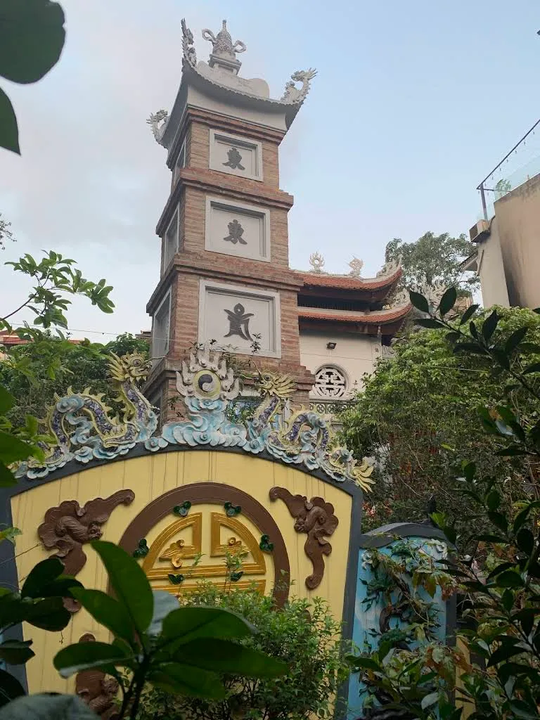 Cảnh quan di tích Chùa Cầu Đông