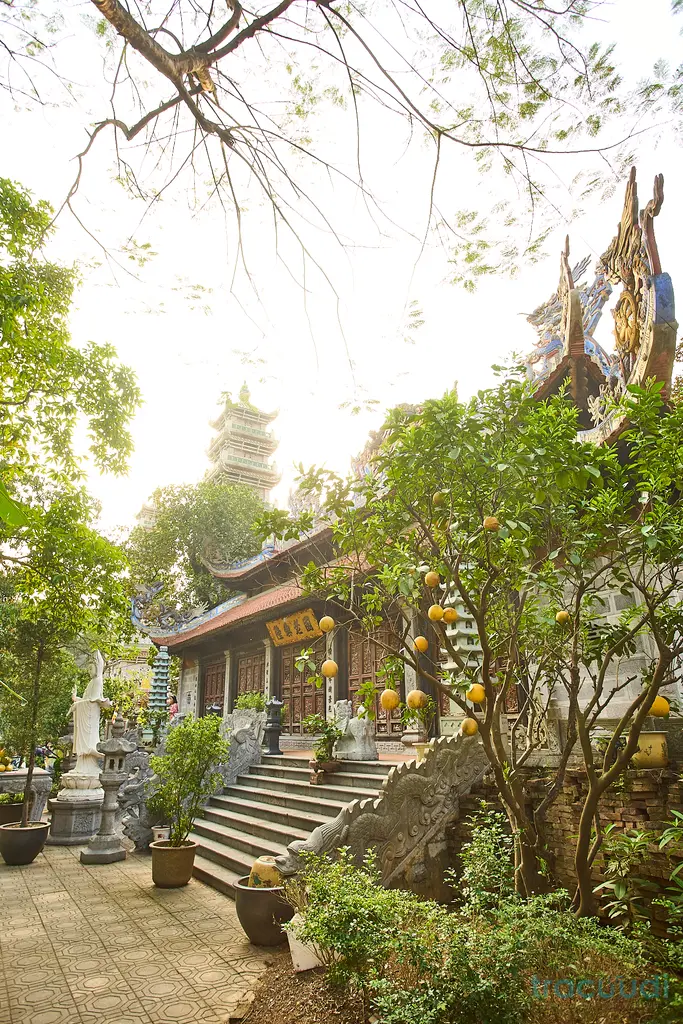 Cảnh quan di tích Chùa Hưng Long (Chùa Ngâu)